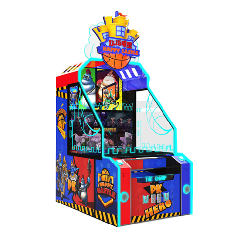 Happy Castle – The Champ Basket, diversion, entretenimiento, Infantiles, kiddie rides, maquinas de tickets, Máquinas Infantiles, maquinas recreativas, Ocio, recreativos, redemptions, sports games & redemptions