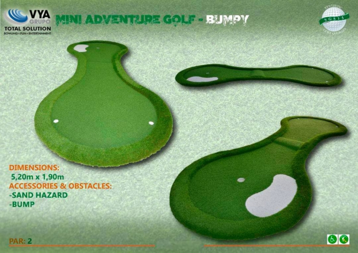 Mini Adventure Golf Bumpy