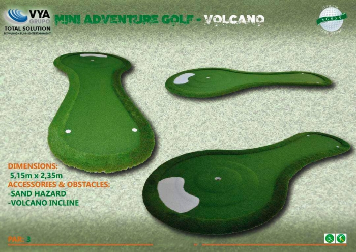 Mini Adventure Golf Volcano