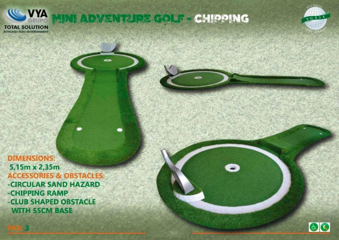 Mini Adventure Golf Chipping