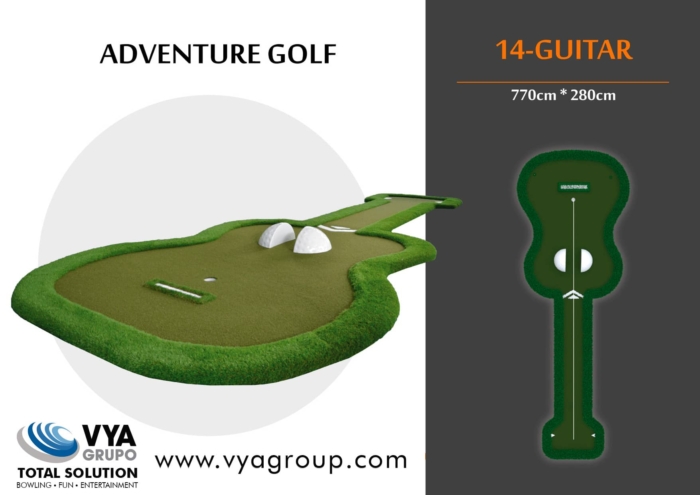 Adventure Golf 14 Guitar
