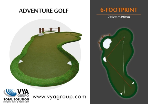 Adventure Golf 6 Footprint